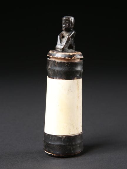 Vessel with figurative lid
Timor Island, Indonesia