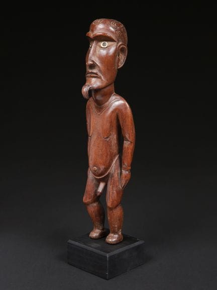 Male figure, "moai tangata"
Rapa Nui. Polynesia / 