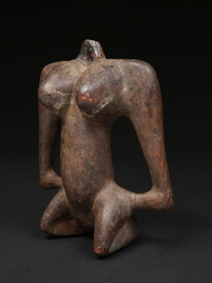Kneeling female figure, fragmentary
Akan cultural 