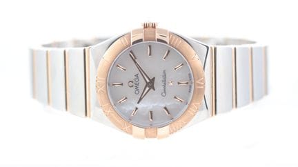 Omega Constellation Edelstahl/18 Karat Gold Ref. 1