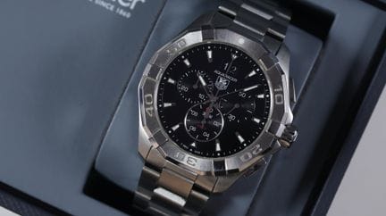 Tag Heuer Aquaracer, ref. CAY1110-0, con caja y do