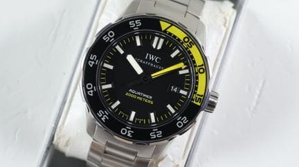 IWC Aquatimer 2000 m, ref. IW356802, con caja y do
