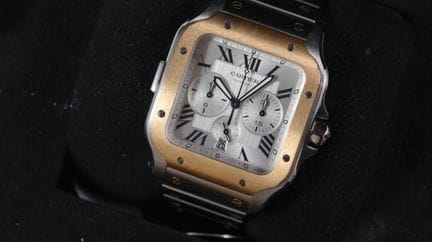Cartier Santos, ref. W2SA0008, con caja y document