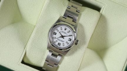 Rolex Oyster Perpetual Damenuhr, Ref. 176200, mit 