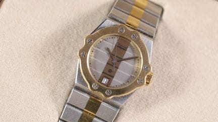 Damenuhr Chopard St. Moritz Ref. 8024 mit Box und 