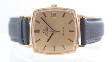 Omega Geneve vintage de oro de 9 quilates, ref. 16