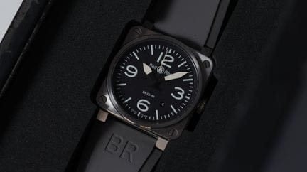 Bell &amp; Ross BR03-92 Automático con caja y docu