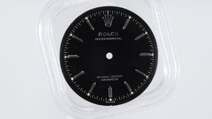 Rolex Oyster Perpetual Chronometer Zifferblatt aus