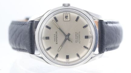 Vintage Swiss Emperor Incabloc Felsa 4007 Marke: S