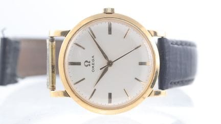 Reloj Omega vintage de vestir, oro amarillo de 18 