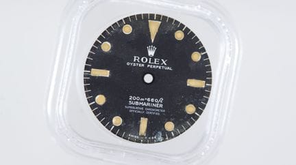 Rolex Submariner 5512 mit mattem Zifferblatt, Role