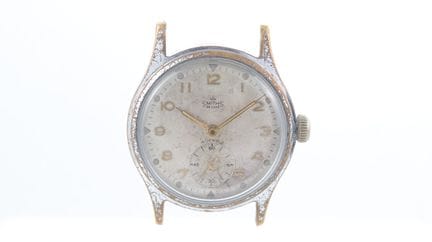 Reloj vintage Smiths Military De Luxe, modelo A409