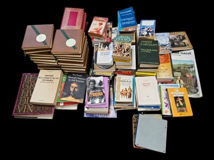Set of paperback books
Lot sold as-is