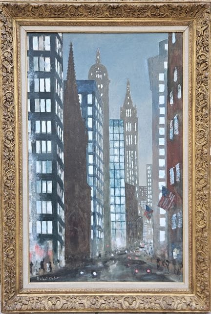 Roland OUDOT (1897–1981)
New York – Broadway, 1974