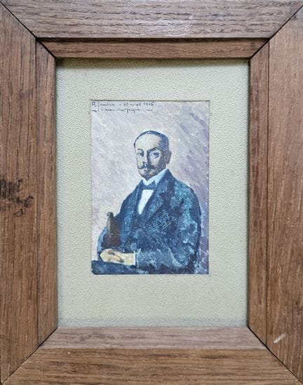 René Jaudon (1889-1971)
Ritratto di uomo seduto - 
