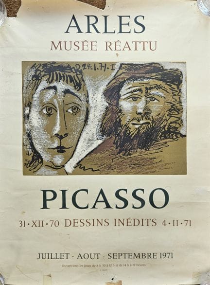Pablo PICASSO
Ensemble d'affiches d'exposition com