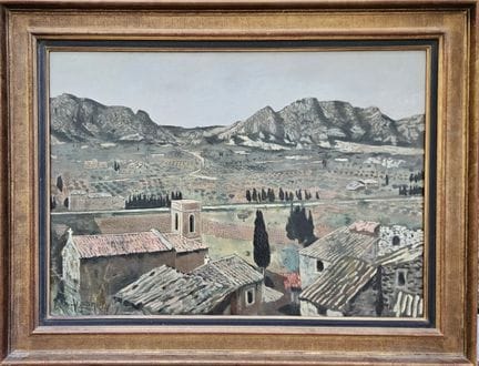 Roland OUDOT (1897–1981)
View of Eygalière
Oil on 