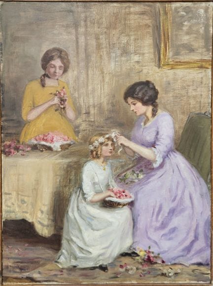 DUBOIS (19th century)
Communion
Oil on canvas
Sign