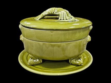 Aubagne Proceram Earthenware Company
Green-glazed 