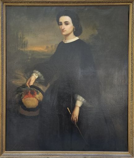 Fred CASANO (19th century)
The Amazon
Oil on canva