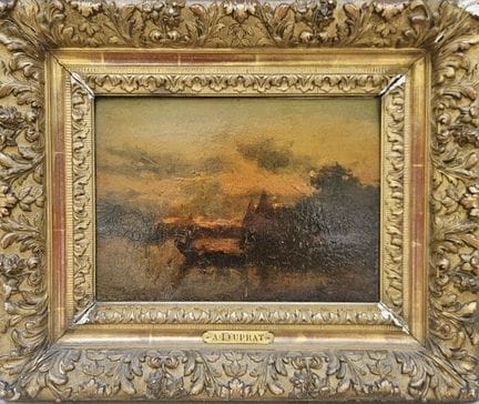 Albert Ferdinand DUPRAT (1882-1974)
Paesaggio
Olio