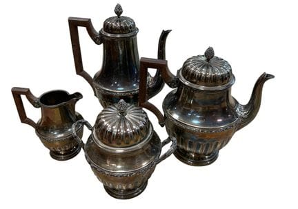925 sterling silver coffee and tea set consisting 