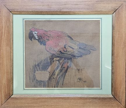 Henri DELUERMOZ (1876-1943) 
Pappagallo - 1911
Acq