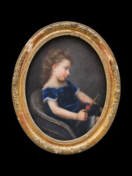 French School, 19th century
Portrait of a young gi