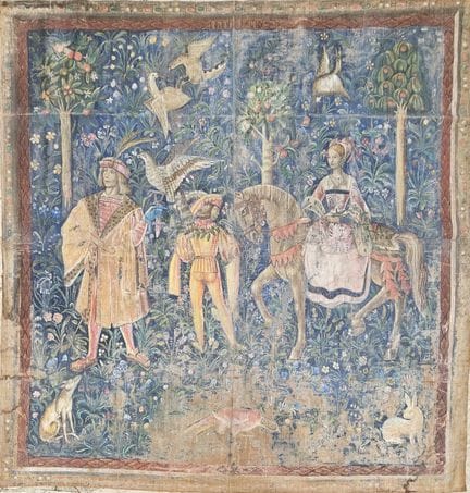 French School. 20th century
Hunting Scene or The N