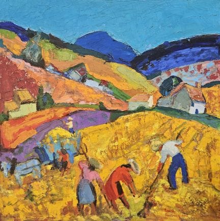 Pierre AMBROGIANI (1907-1985)
I raccolti
Olio su t