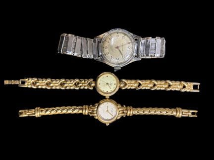 Set of three fashion watches, including a Fontenay