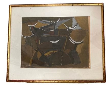 Pierre DOUTRELEAU (nato nel 1938)
Tori
Olio su car