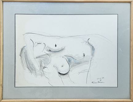 Kheis BAUER (XX secolo)
Nudo femminile - 1992
Dise