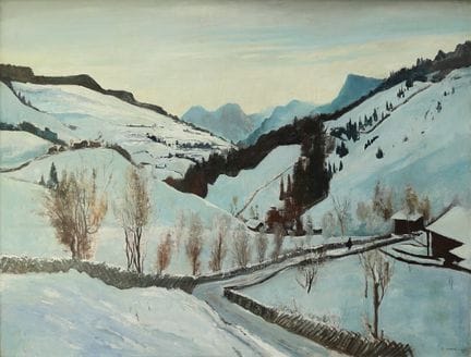 Ernst Huber* (Vienna 1895 - 1960 Vienna)
Wagrain, 