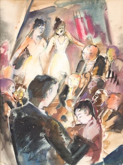Oskar Gawell (Chawlodno 1888 - 1955 Wien)
Konzert,