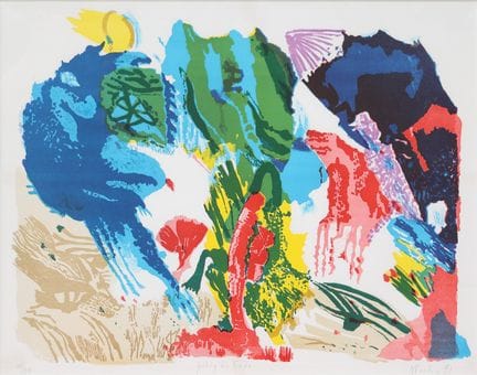 Max Weiler* (Absam 1910 - 2001 Vienna)
Colorful Ea