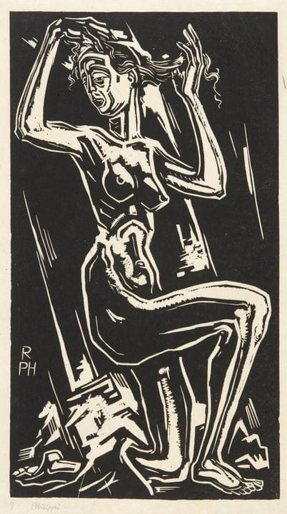 Robert Philippi* (Graz 1877 - 1959 Vienna)
Nude

w