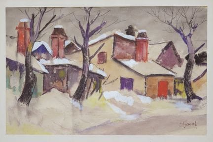 Oskar Gawell (Chawlodno 1888 - 1955 Wien)
Winter i