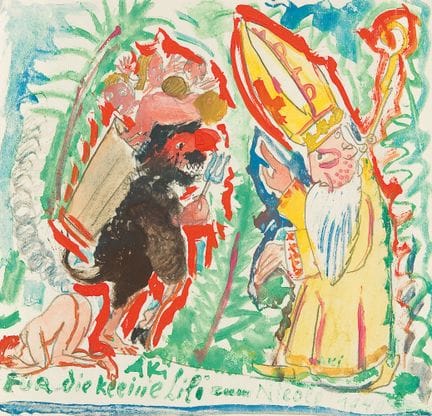 Oskar Laske (Czernowitz 1874 - 1951 Wien)
Nikolo u