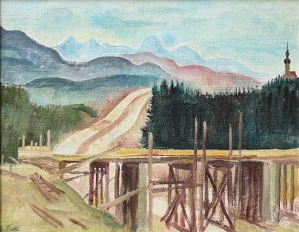 Albert Birkle* (Berlin 1900 - 1986 Salzburg)
Bridg