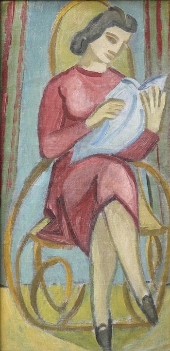 Kurt Weber* (Weiz 1893 - 1964 Wagna)
Reader, aroun