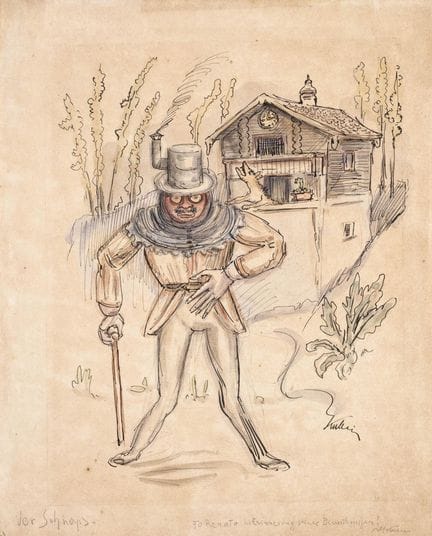 Alfred Kubin* (Leitmeritz 1877 - 1959 Wernstein am