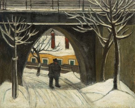 Sylvia Penther* (Vienna 1891 - 1984 Vienna)
A walk
