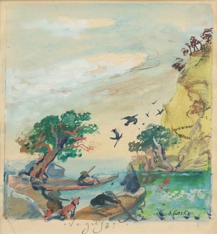 Oskar Laske (Czernowitz 1874 - 1951 Wien)
Vogeljag
