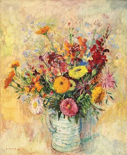 Ernst Huber* (Wien 1895 - 1960 Wien)
Blumenstillle