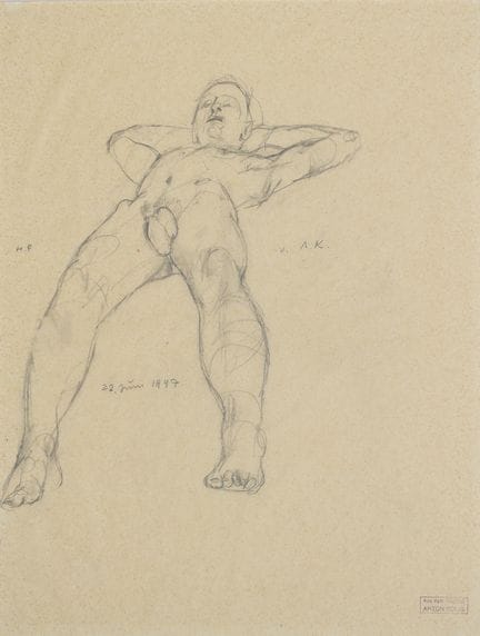 Anton Kolig (Neutitschein 1886 - 1950 Nötsch)
Lieg