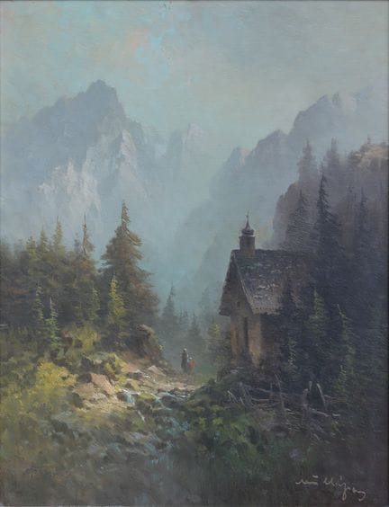 Oskar Mulley (Klagenfurt 1891 - 1949 Garmisch-Part