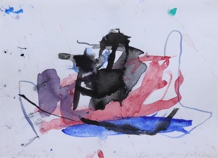 Martha Jungwirth* (born 1940 in Vienna)
Outrigger 