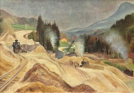 Albert Birkle* (Berlin 1900 - 1986 Salzburg)
Highw