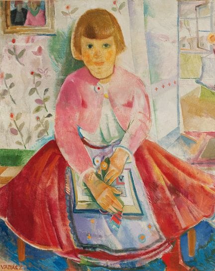 Endre Vadász (Szeged 1901 - 1944 Getterle)
Girl in